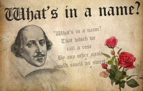 Shakespeare What's In A Name